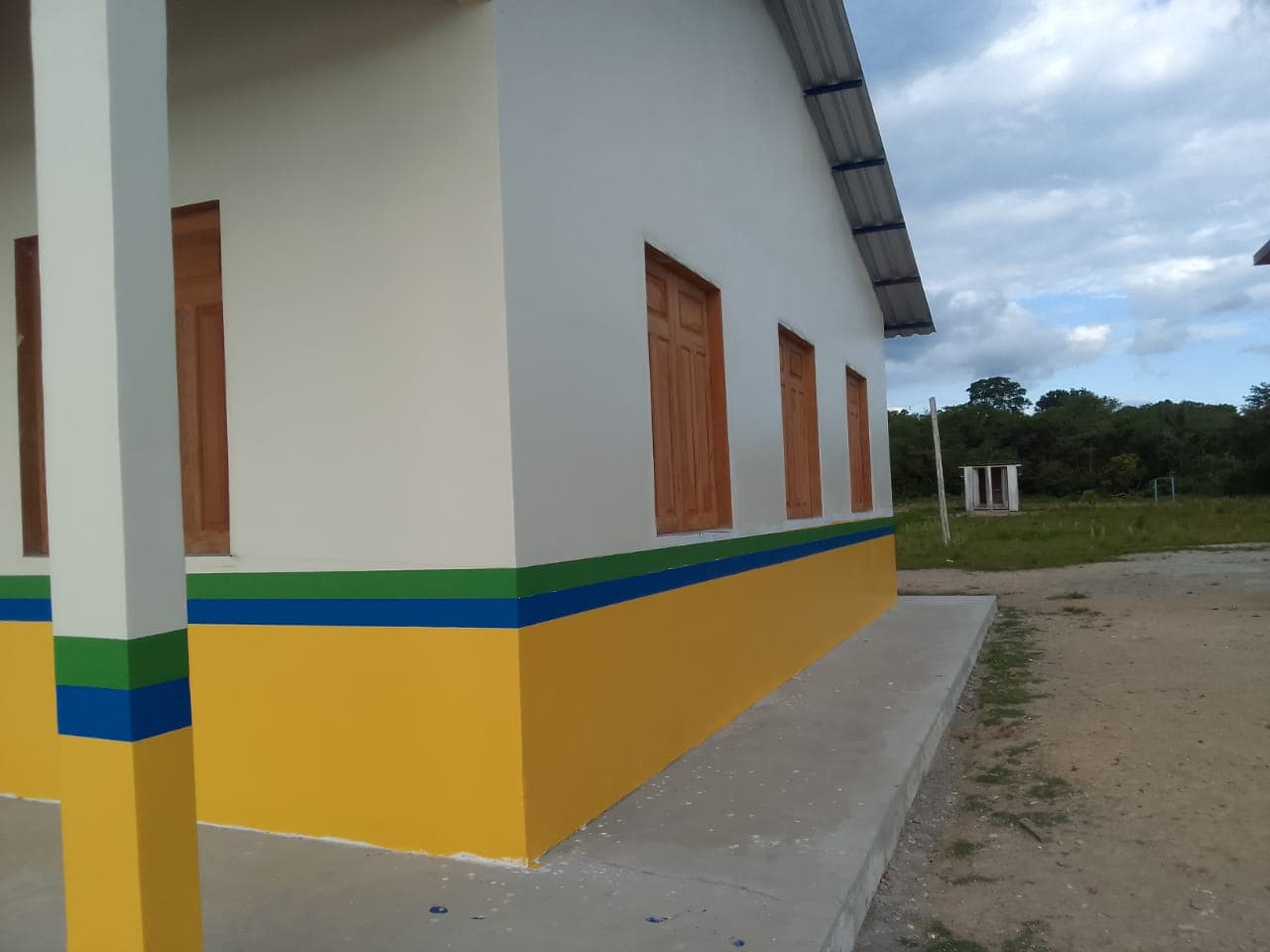 Obra de reforma executada pela LC